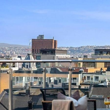 Praktisk 1-Roms Leilighet Oslo Bagian luar foto