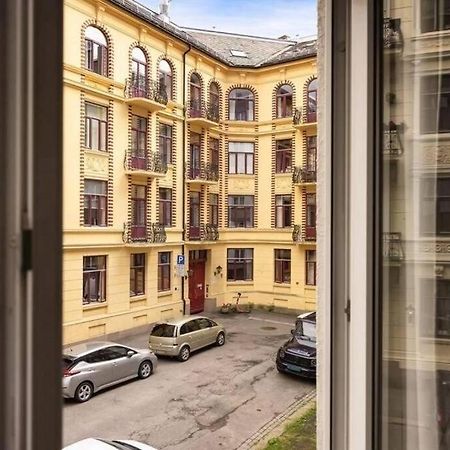 Praktisk 1-Roms Leilighet Oslo Bagian luar foto