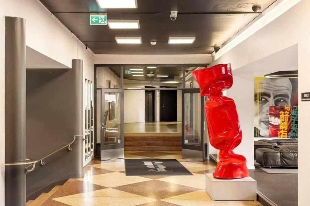 Praktisk 1-Roms Leilighet Oslo Bagian luar foto