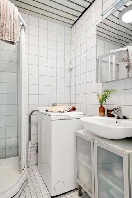 Praktisk 1-Roms Leilighet Oslo Bagian luar foto