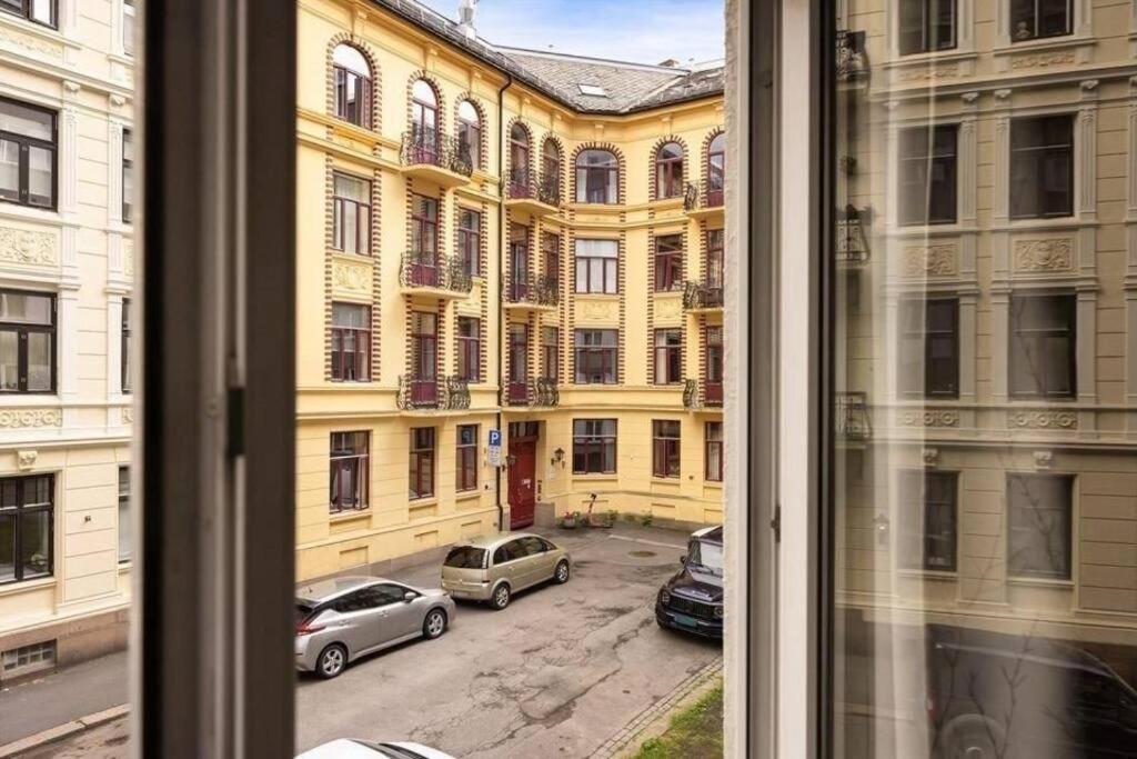 Praktisk 1-Roms Leilighet Oslo Bagian luar foto
