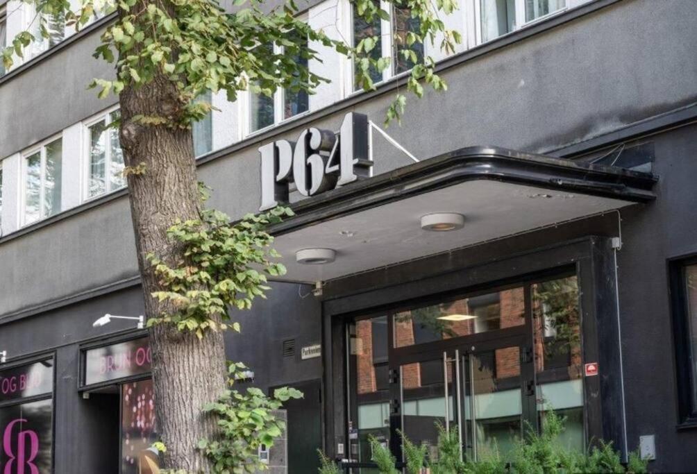 Praktisk 1-Roms Leilighet Oslo Bagian luar foto